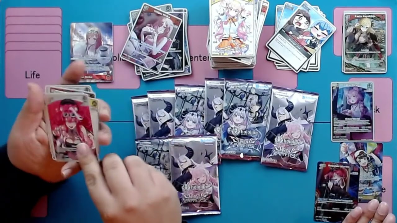 Curious Universe - Box Opening & Card Review [Hololive OCG]