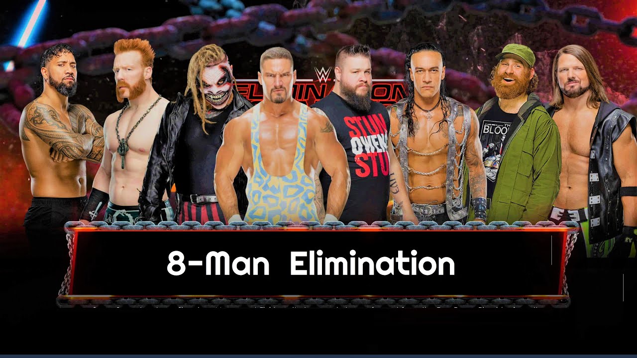 8-Man ELIMINATION Match #10 | WWE 2K22 | 4K