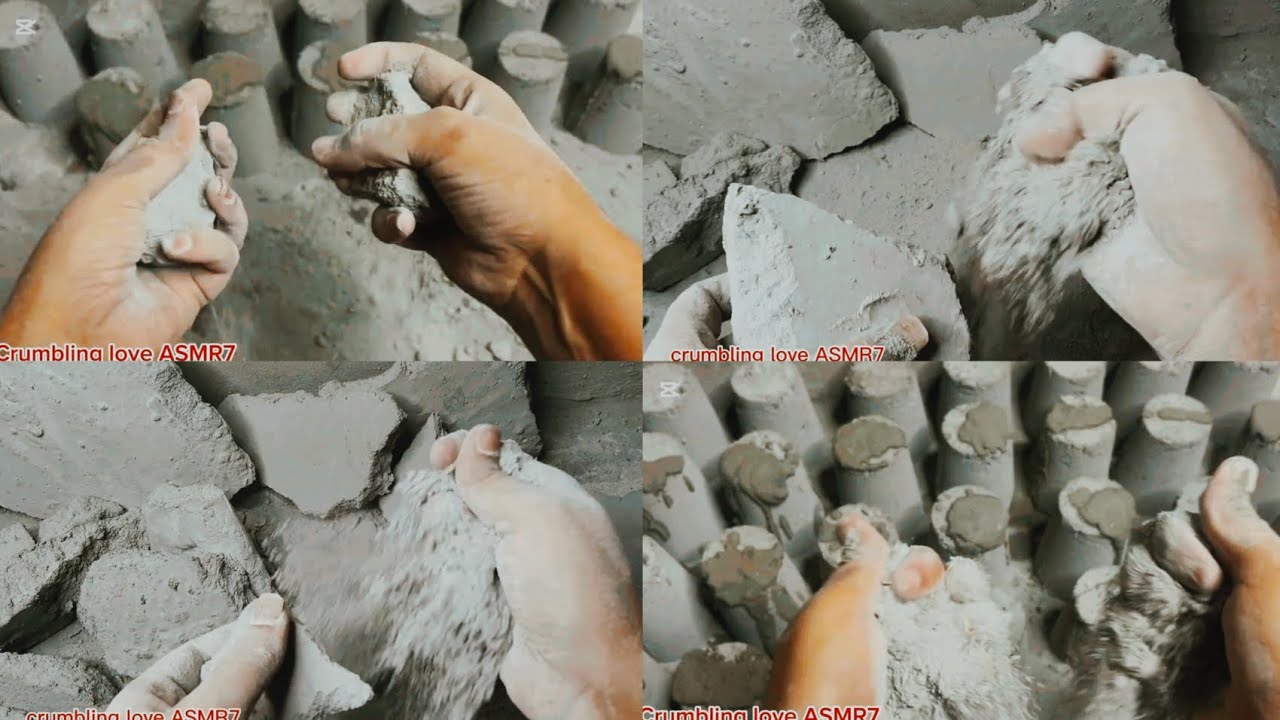 Pure Reused Cement 🤯||ASMR 🔊🌸|| Satisfying ✨#asmr 