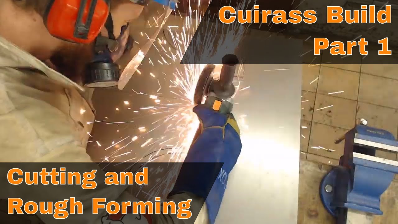 Medieval Cuirass/Breastplate Build - Part 1 - Cutting and Rough Forming