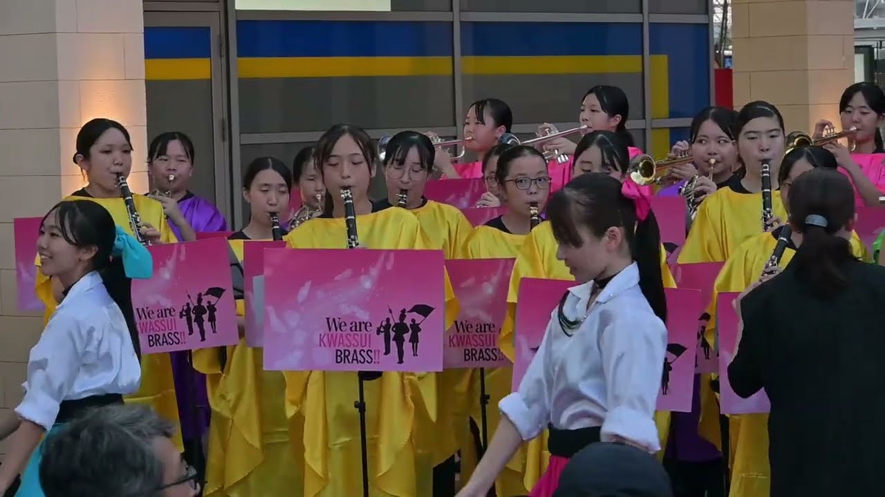 2024.9.15　活水中学校・高等学校吹奏楽部＠ベイサイドプレイス博多