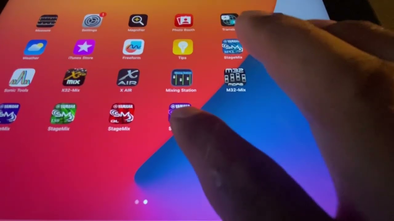Yamaha DM3🔴en Español🔴como conectarlo a la Ipad😀
