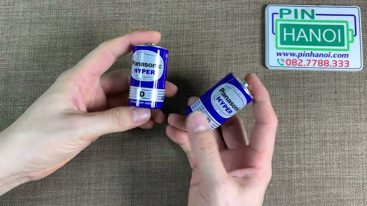 Bộ 2 pin đại Panasonic Hyper pin than R20UT 1.5V