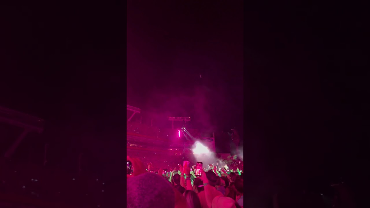 Coldplay Live @ Raymond James Stadium Tampa #concert #music