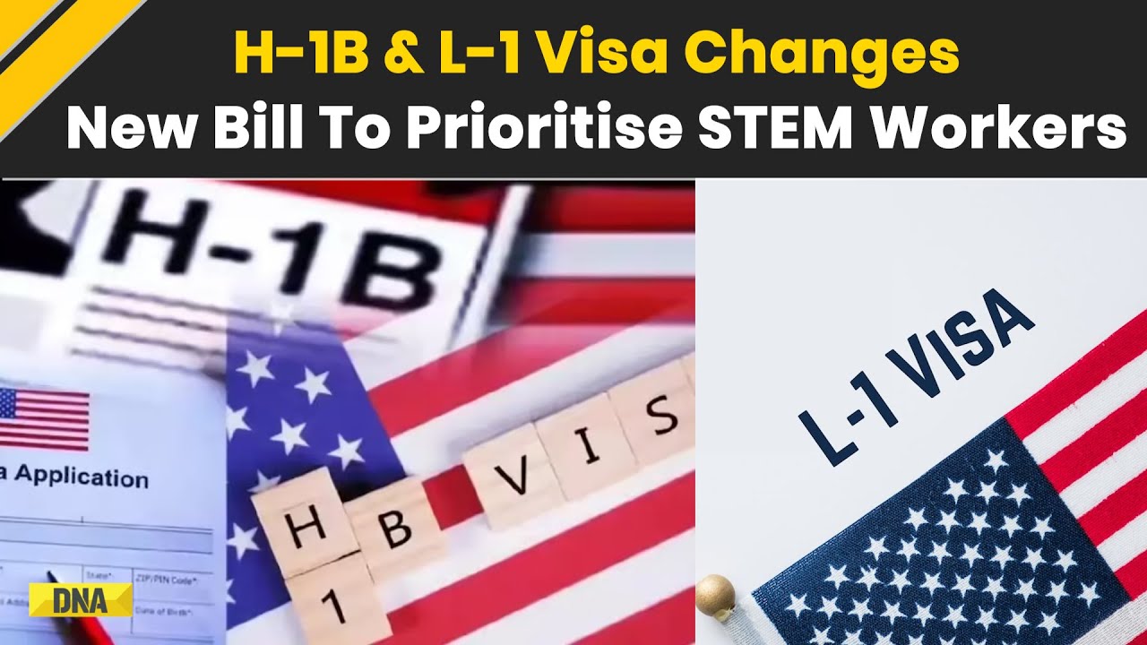 Trump News: US Lawmakers Introduce Bill To Overhaul H-1B & L-1 Visas, Prioritising STEM Workers