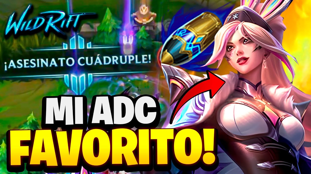 ¡EL ADC CON MAS DAÑO SORPRESA! | Wild Rift