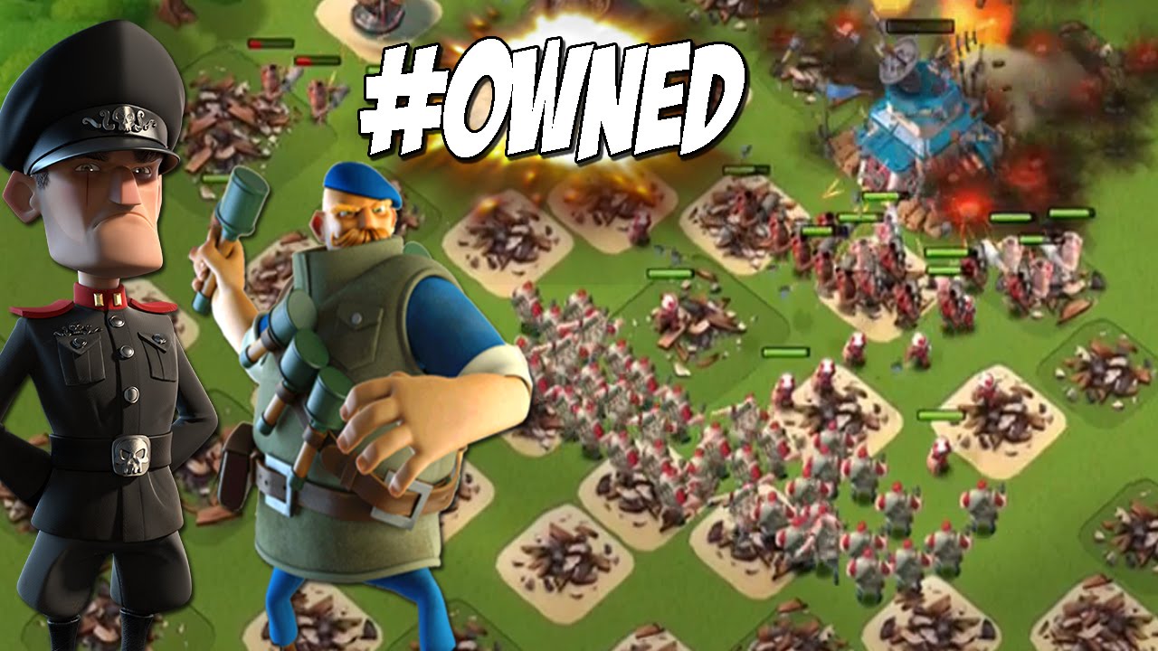 Grenadiers Owned ME!? | Hammerman Strikes Hard! | Boom Beach