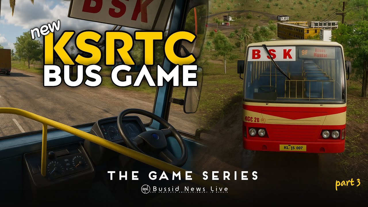 New KSRTC Bus Game For Android | Bus simulator Kerala New updates and future Leaks | games #part3