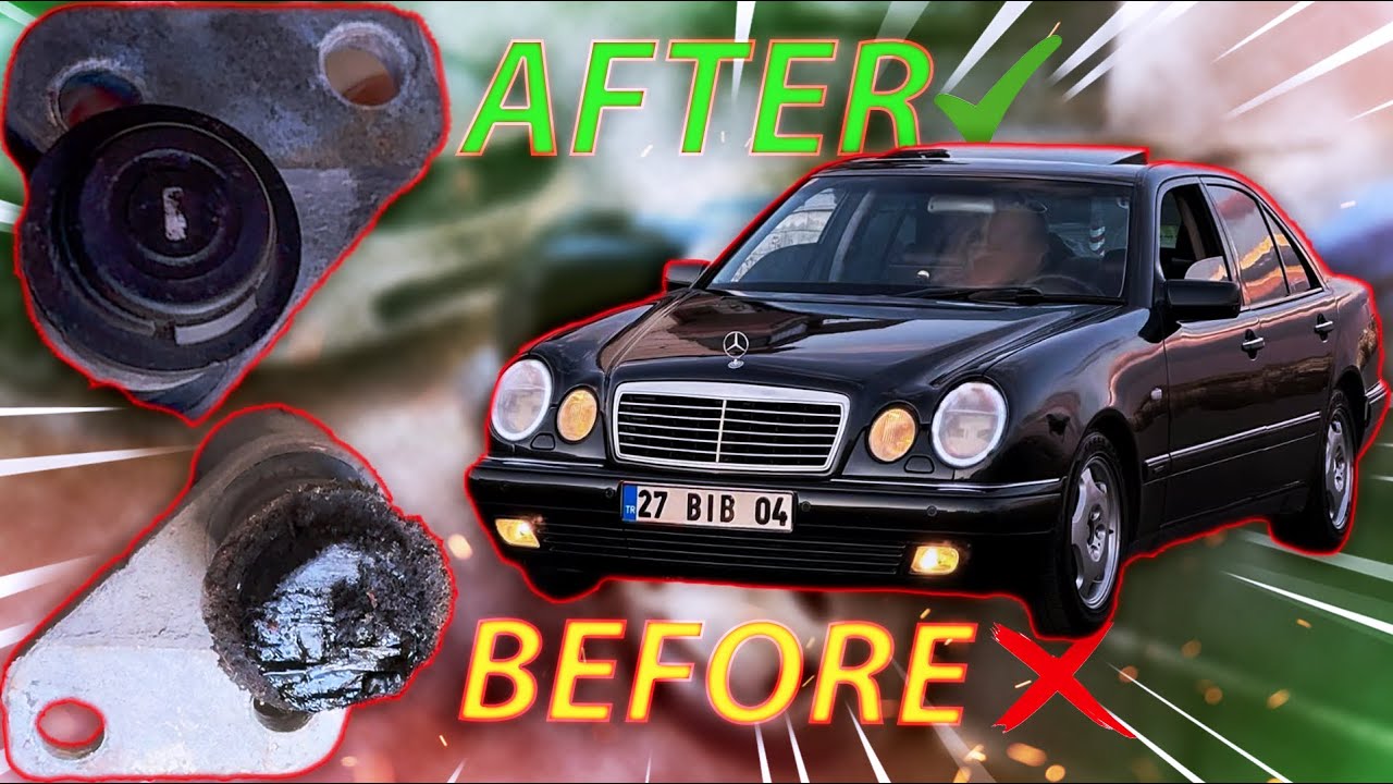 MERCEDES W210 E200 ABS SENSOR CLEANING\ABS SENSÖR TEMİZLİĞİ