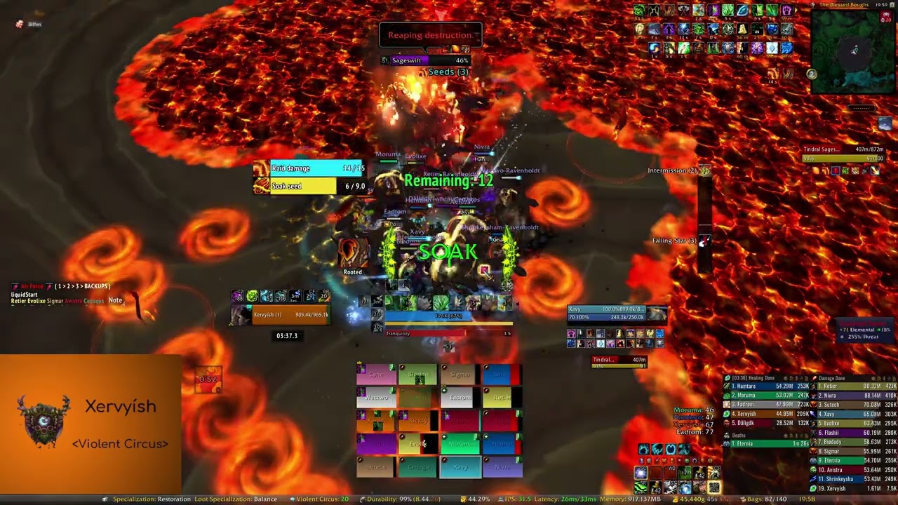 Mythic Tindral Sageswift - Restoration Druid - Amirdrassil, the Dream's Hope
