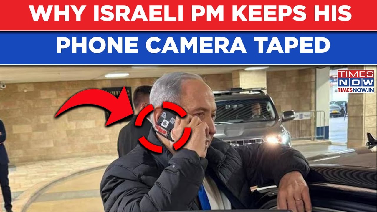 Israel PM Keeps Phone Camera Taped- What's Behind Special Red Sticker? Viral Social Media Pics Show