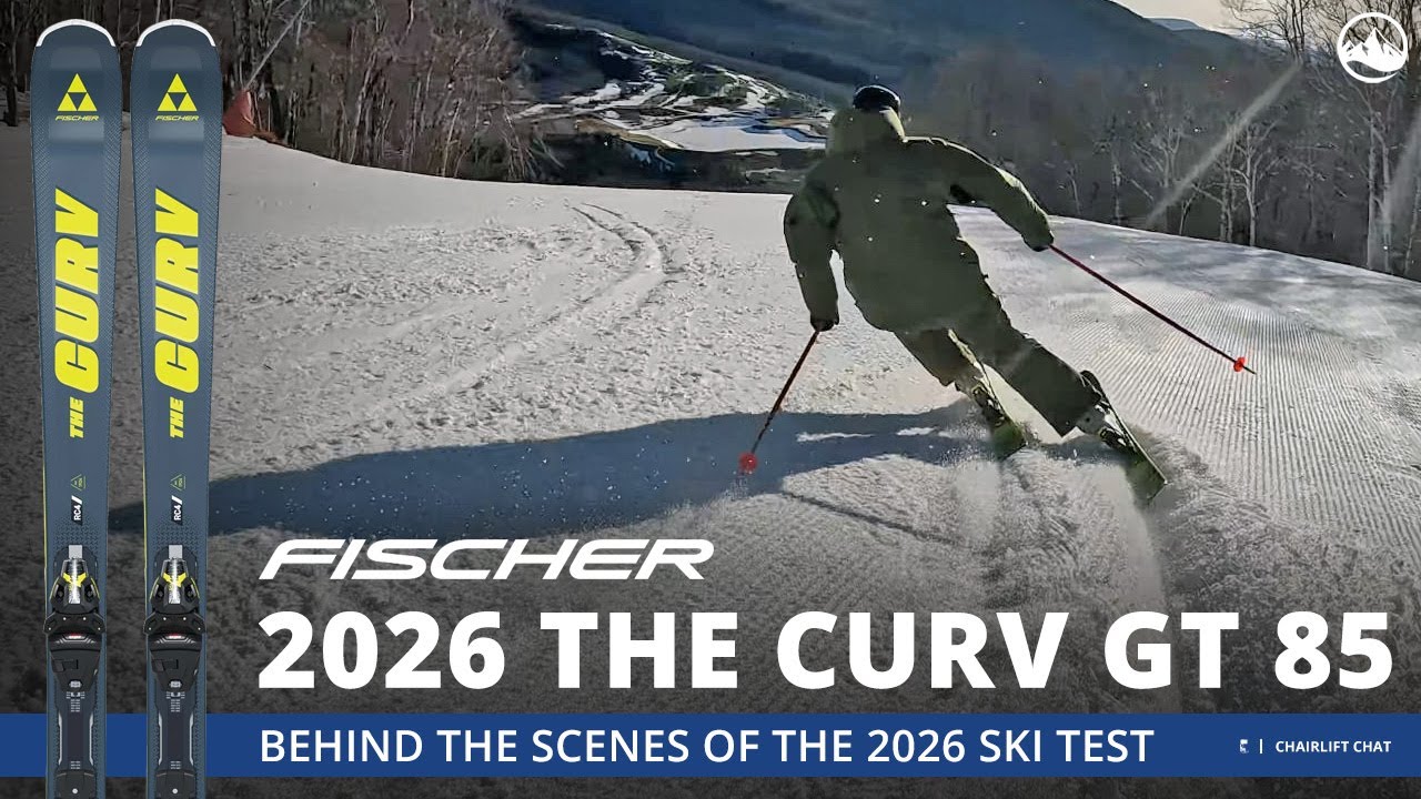 2026 Fischer The Curv GT 85 - 2026 SkiEssentials com Ski Test - Behind The Scenes