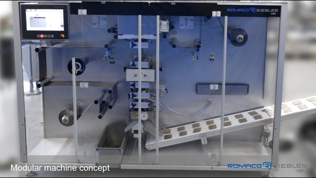 Pouch Granule Line Siebler HM3 350 with Flextrans 1-400 and P91