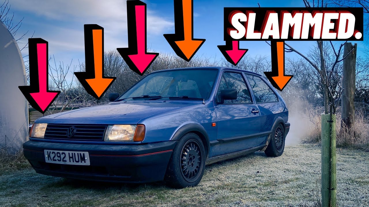 INSTALLING CUSTOM MADE COILOVERS  *POLO MK2F*