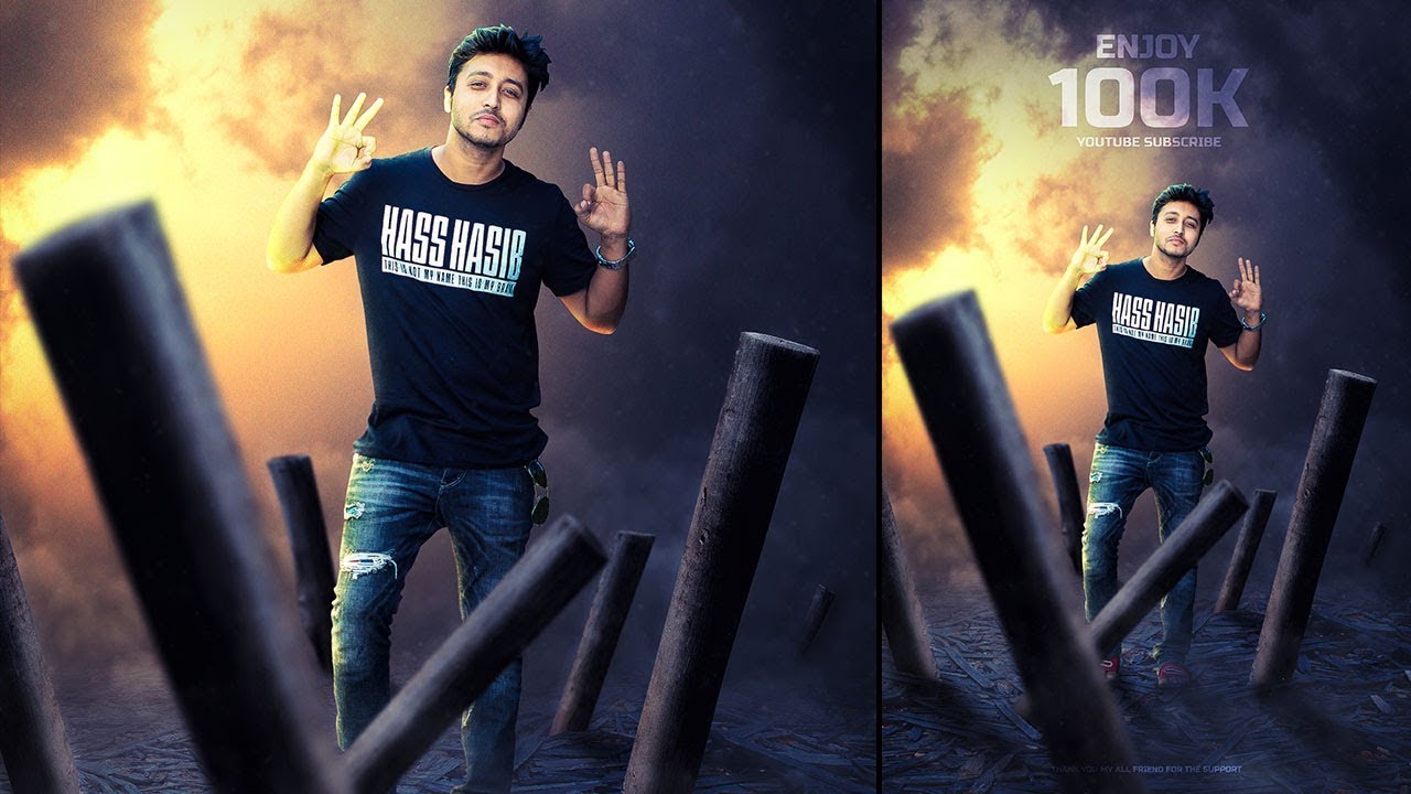 Enjoy This Time - Photoshop Photo Manipulation tutorial