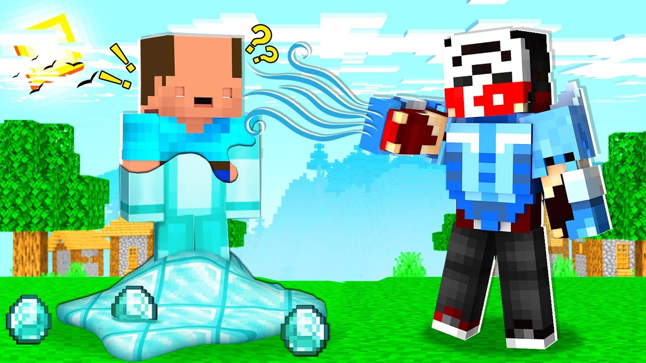 TERS MASKE ELMAS ZENGİNİ OLUYOR !! - BalonCraft #675 - Minecraft