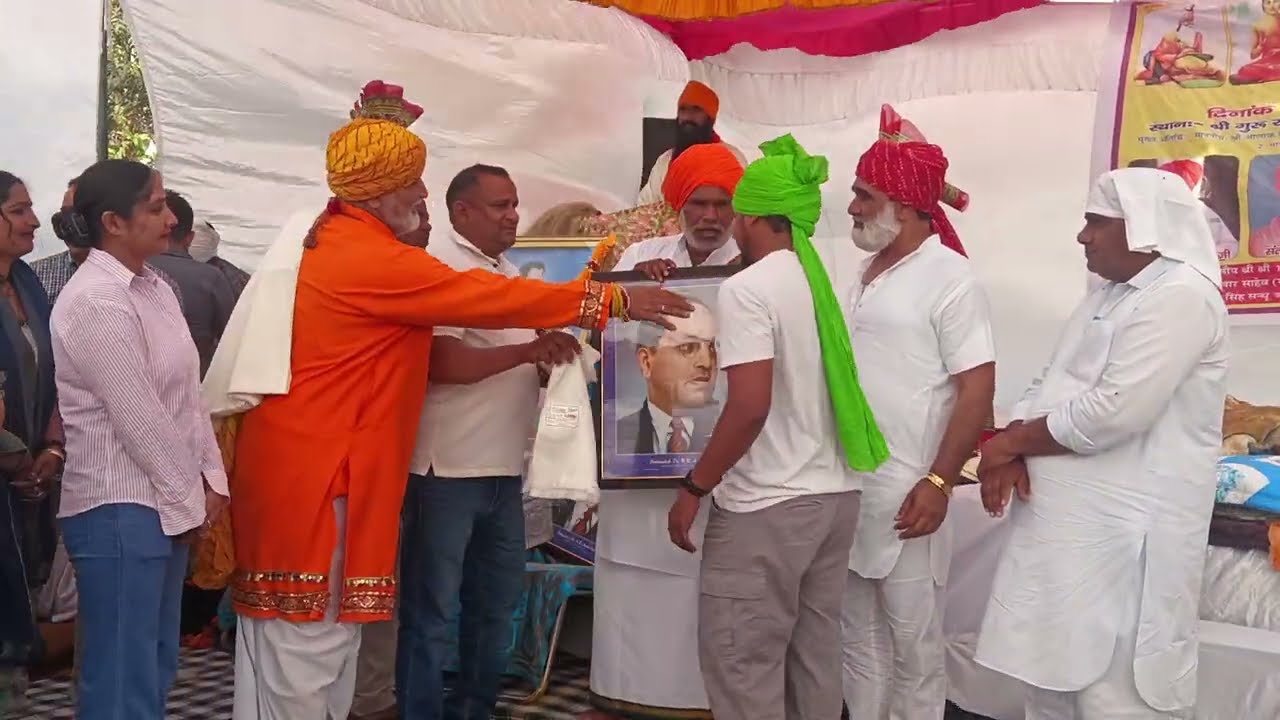 श्री श्री 1008 श्री महंत देवेंद्र दास जी महाराज खेड़ा धाम वह  महावीर कुंडू  हरियाणा   #amritvani 