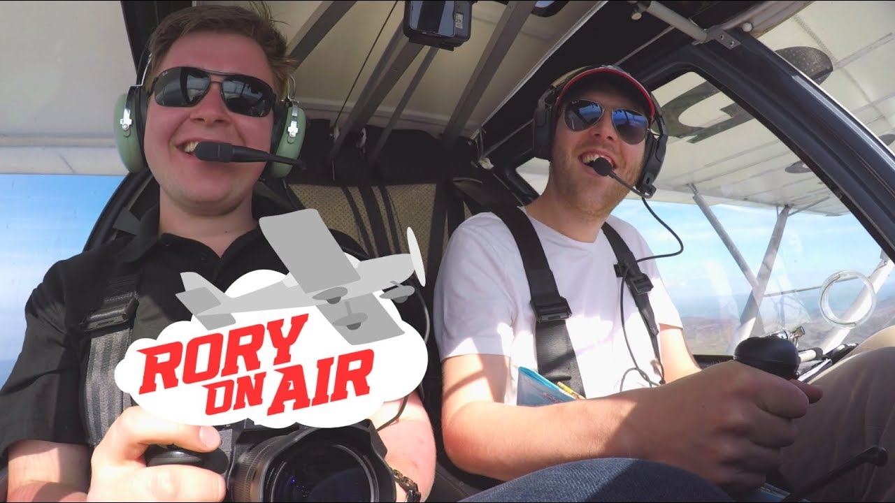 Stunning coastal flight to Caernarfon | C42 Microlight