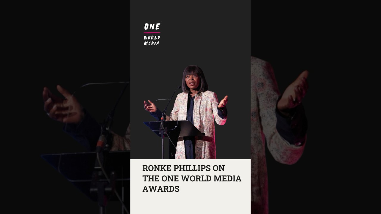 Ronke Phillips On The One World Media Awards