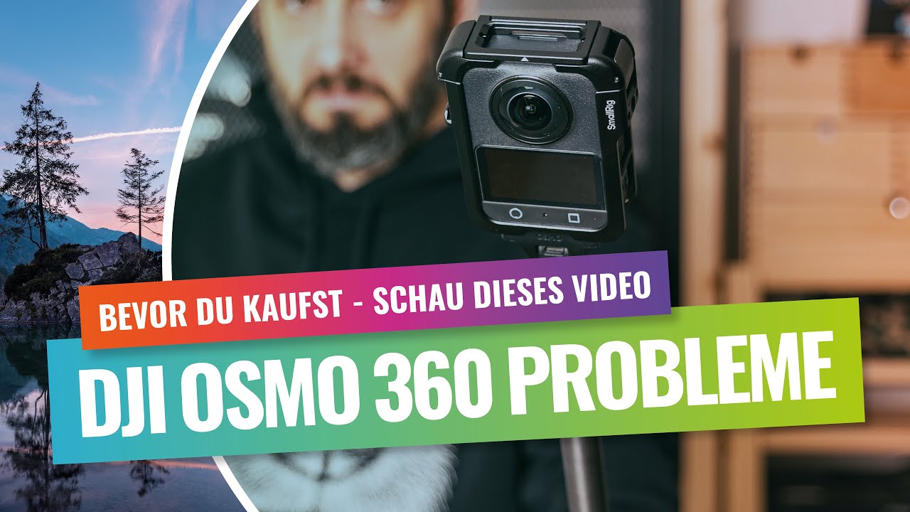 😱 Schau dieses Video bevor Du die DJI Osmo 360 kaufst - Probleme & Erfahrung nach einem halbe Jahr 😔