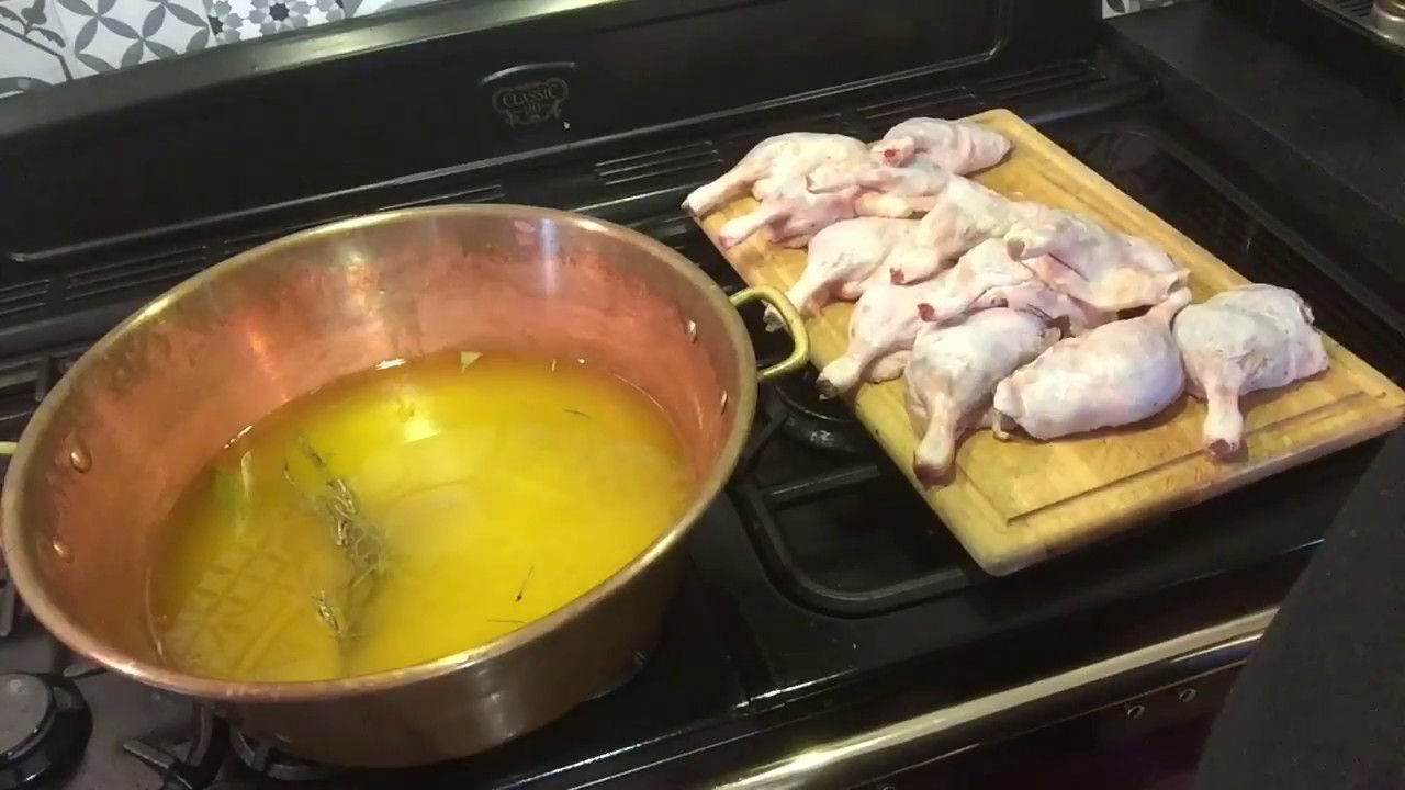 Recette du Confit de canard et stérilisation (Confit of duck )