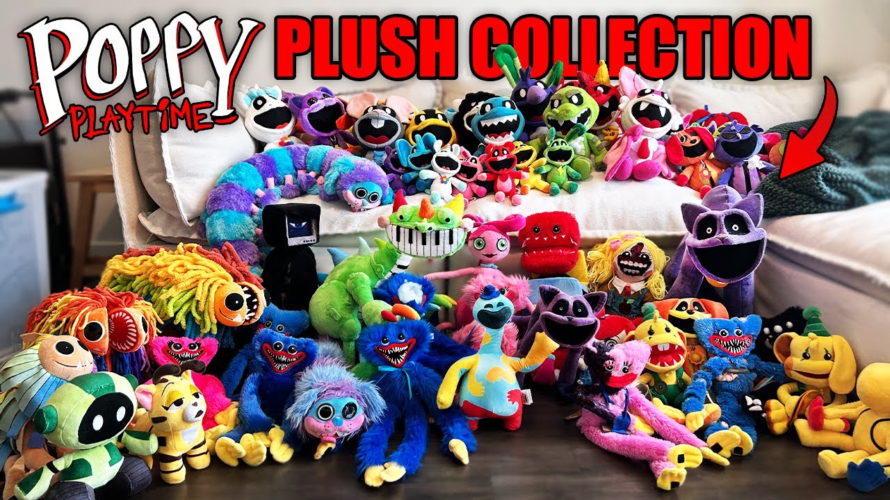 КОЛЛЕКЦИЯ плюшевых игрушек Poppy Playtime! (100+)