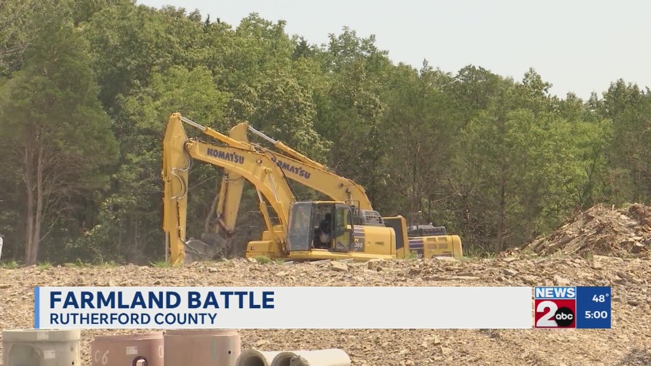 Farmland fight in Rutherford County, TN