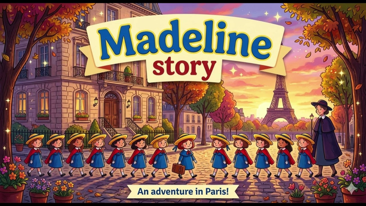 Madeline: A Classic Story of Bravery in Paris | Rolling Kitten TV