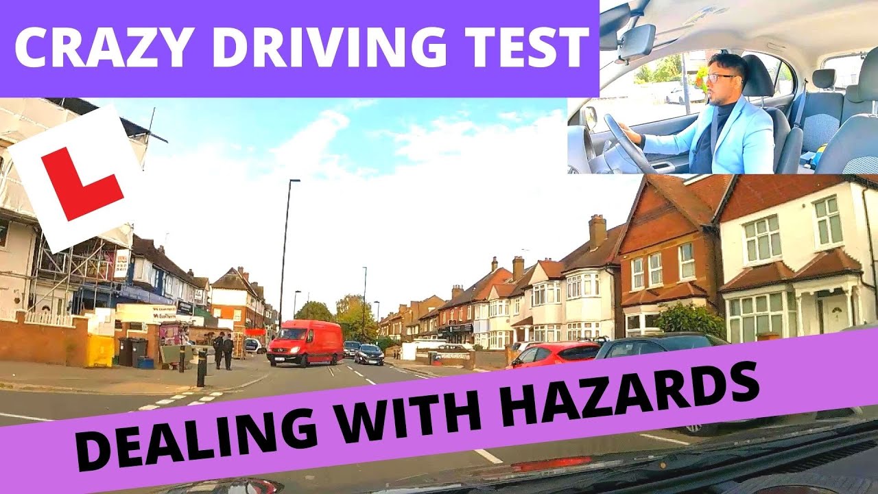 Mock Driving Test - Dealing with CRAZY road users 4/5
