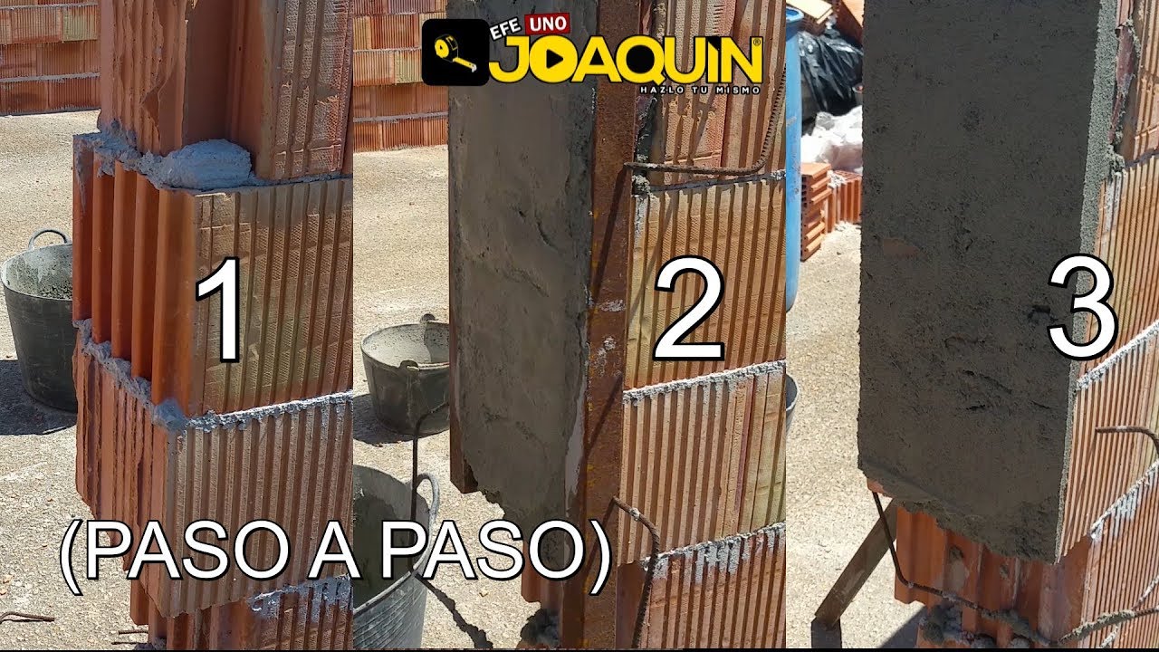 REVOQUE EN MOCHETA VERTICAL (Paso a paso)