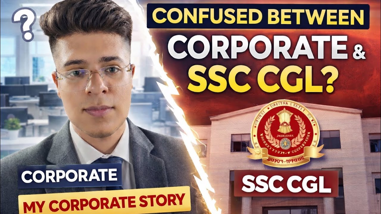 Confused Between Corporate & SSC CGL? My Corporate Story