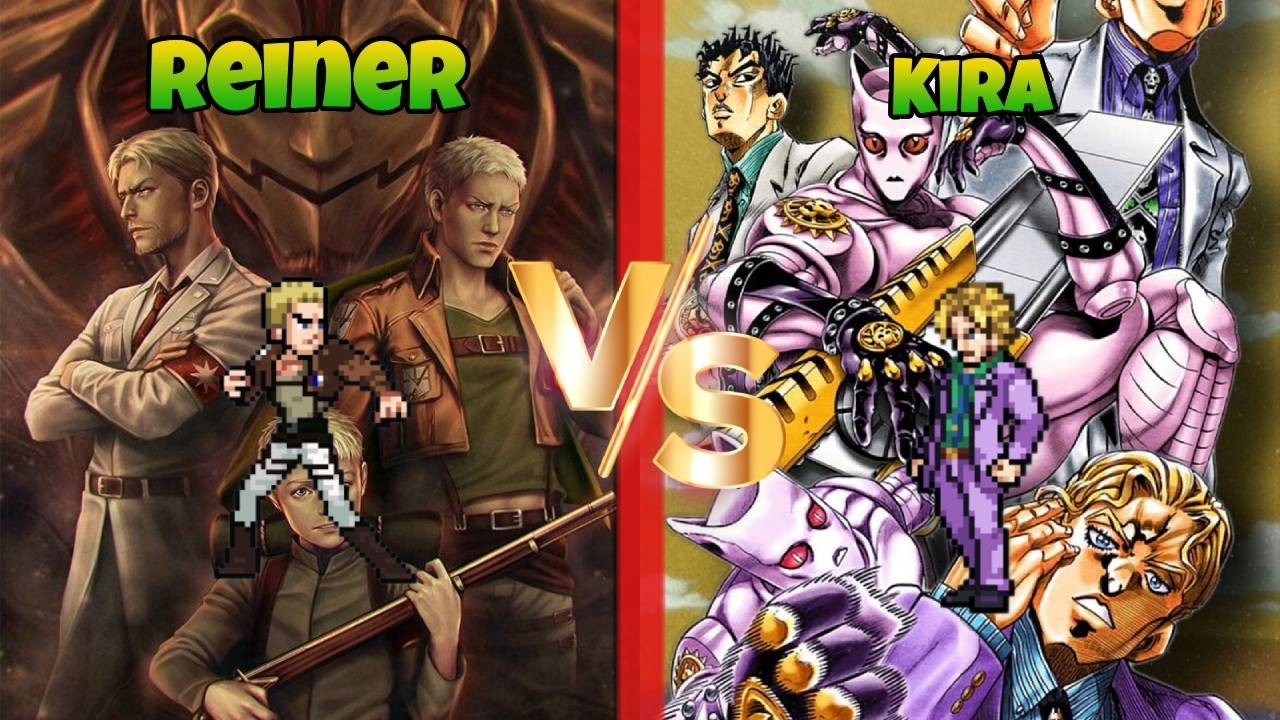 Jump Force MUGEN Reiner vs Kira