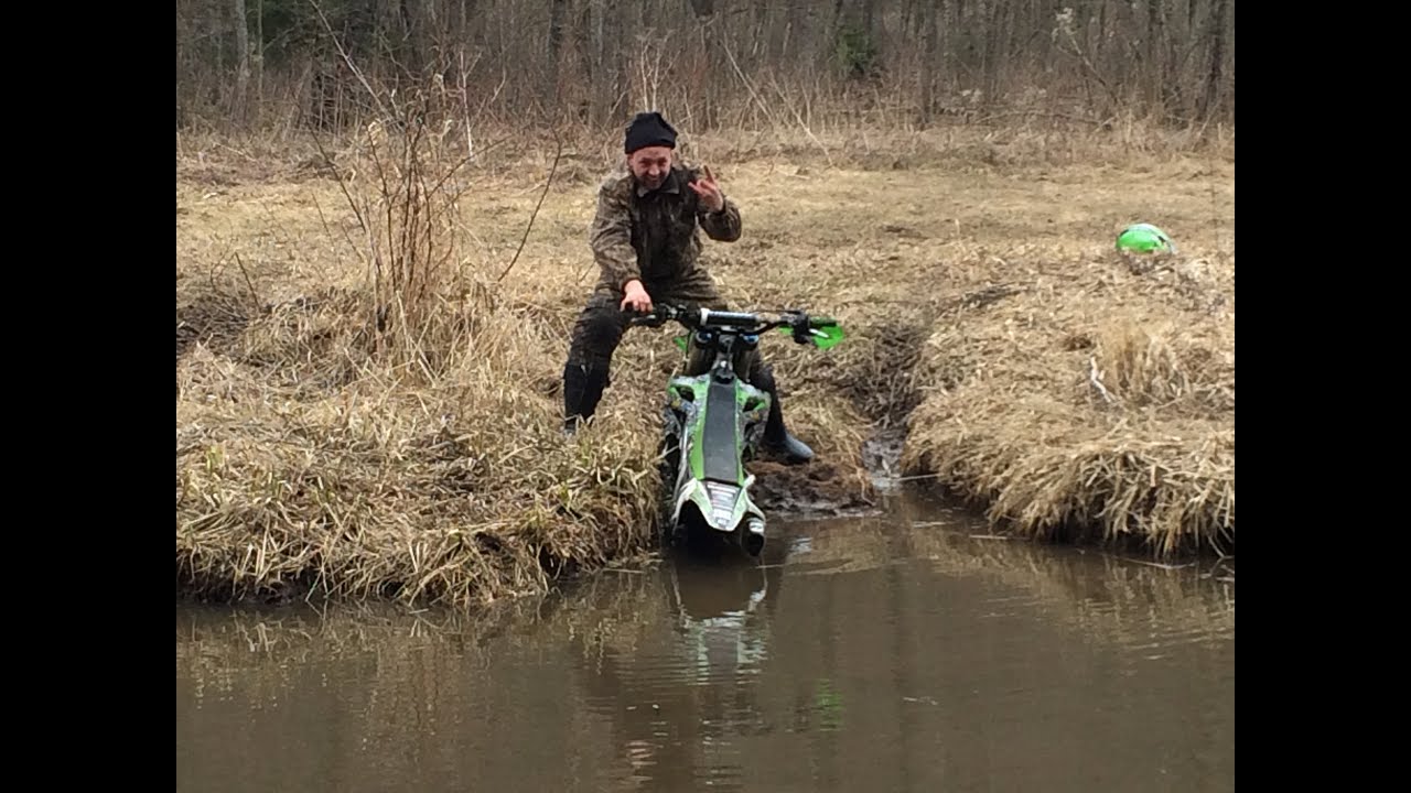 Enduro racing. Near the Minsk. 29.03.2015