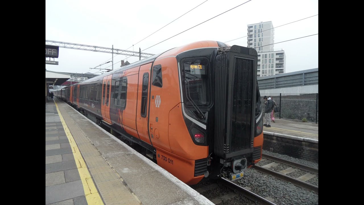 Brand NEW Class 730011 Aventra West Midlands Trains (On Loan LNWR) Leaving at Harrow & Wealdstone P5