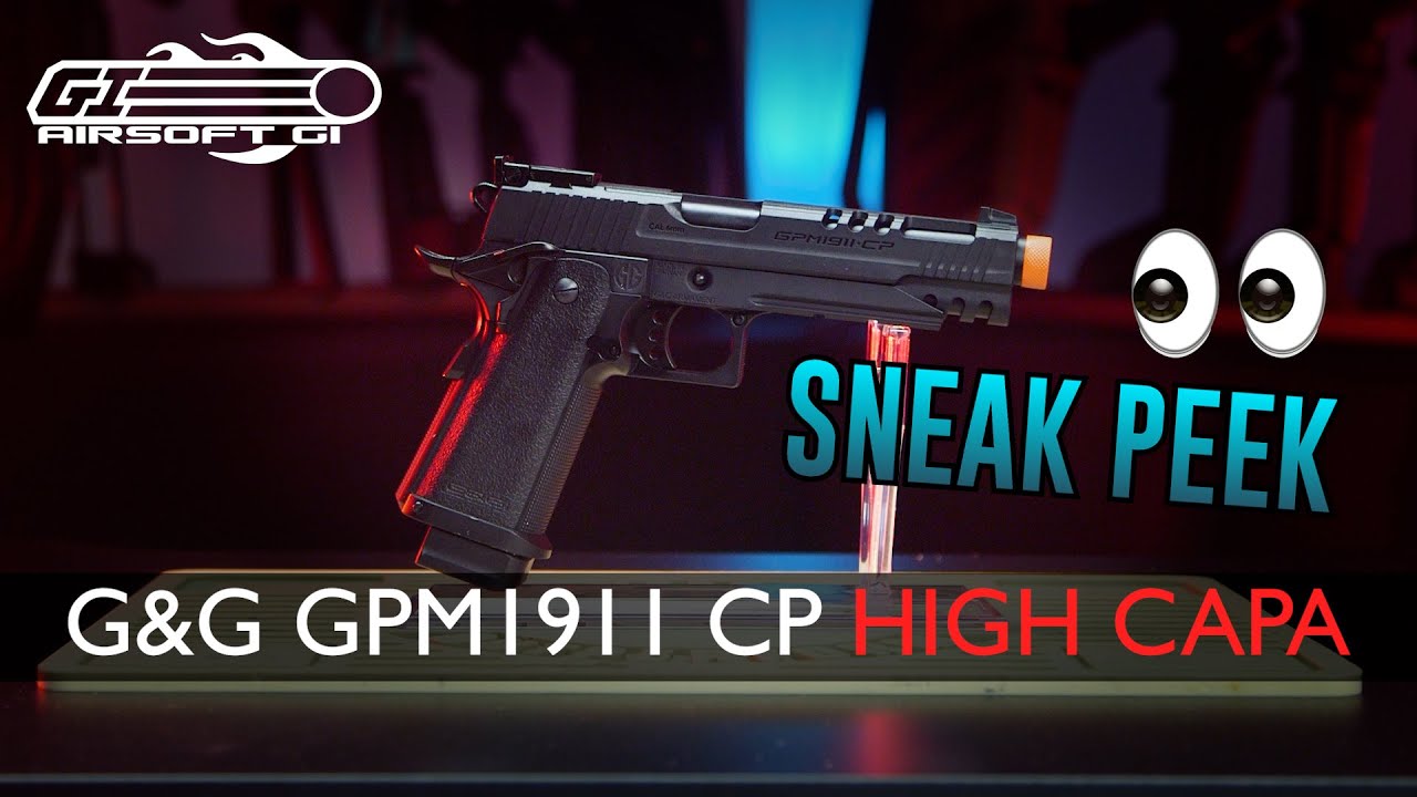 G&G HI-CAPA?! - G&G GPM1911 CP Gas Blowback Pistol | Airsoft GI
