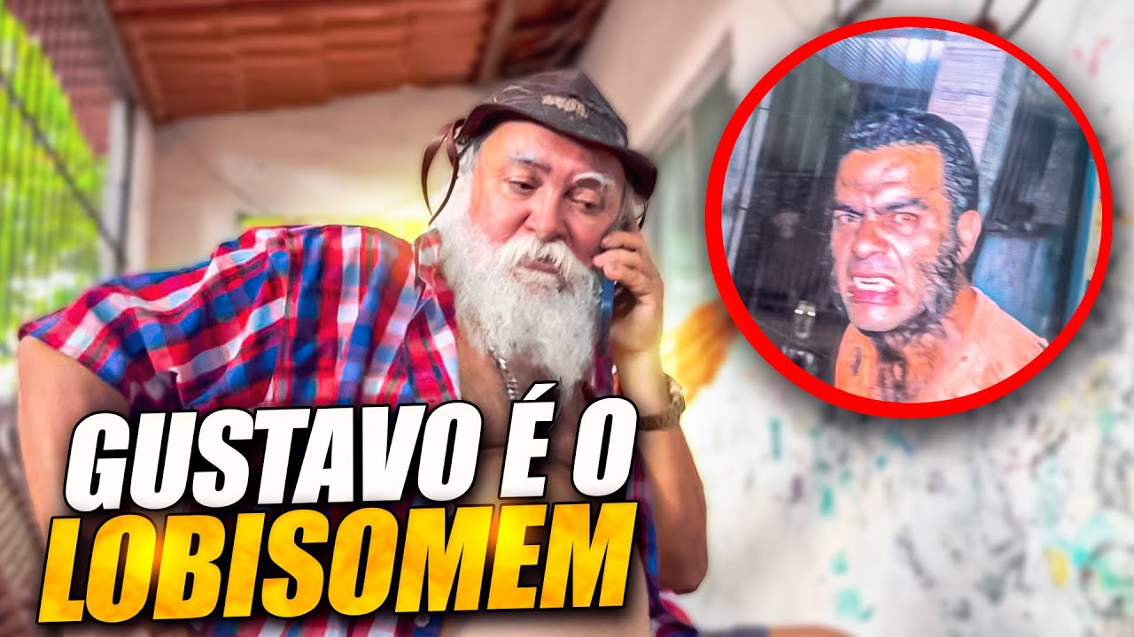 GUSTAVO É O LOBISOMEM E APARECEU NAS CÂMERAS | MANETIKIN 