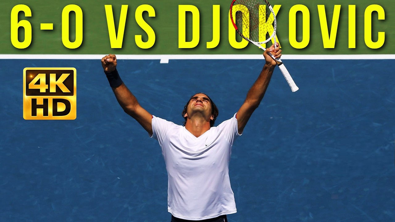 Roger Federer vs Novak Djokovic - Cincinnati 2012 ● 4K Highlights