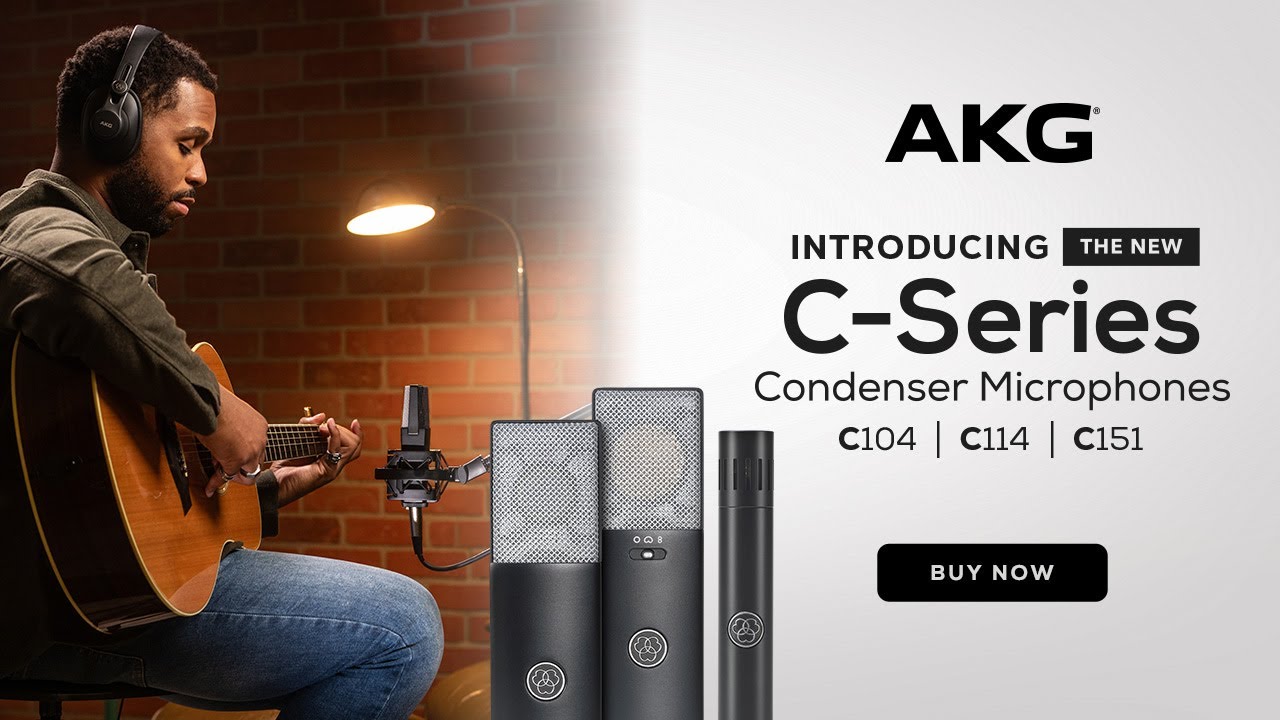 AKG C-Series Condenser Microphones - Built for Creators - Capture with Studio-Grade Clarity