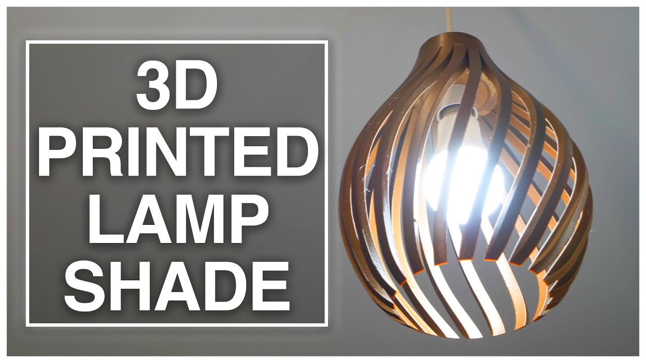 Потрясающие абажуры, напечатанные на 3D-принтере с Fusion 360