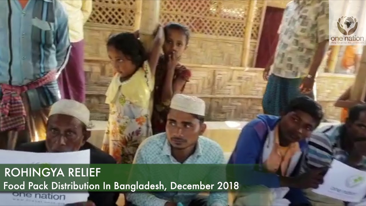 Rohingya Aid Distribution In Bangladesh , December 2018