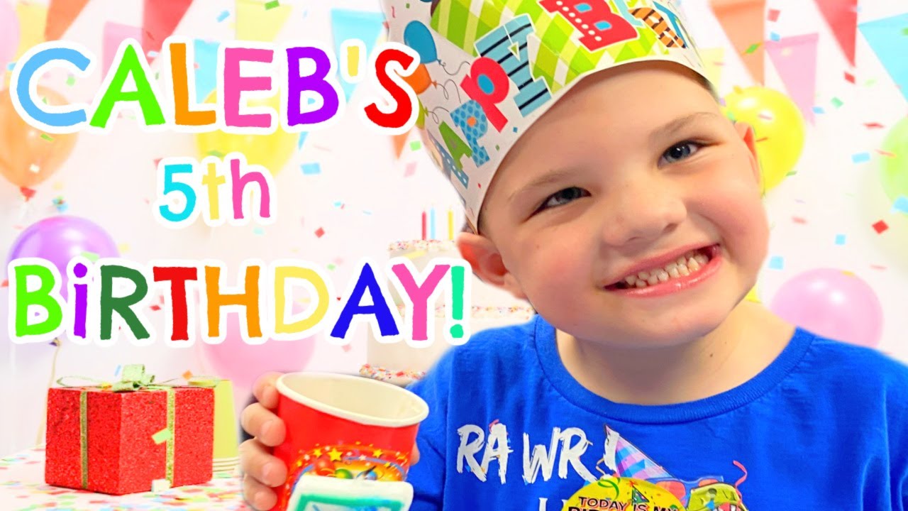 🧁 CALEB's 5th BiRTHDAY!!! Family FuN DaY with Cake, Presents the PARK and INCREDIBLE PIZZA!