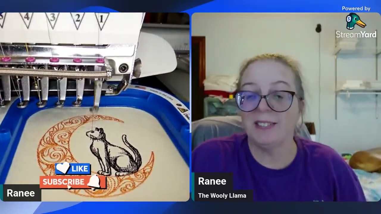 Stitching and chat 9/3/25