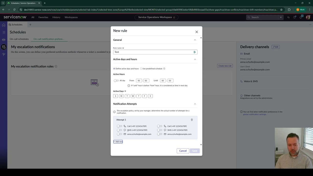 On Call Scheduling in ServiceNow Part 2 - Notify plugin