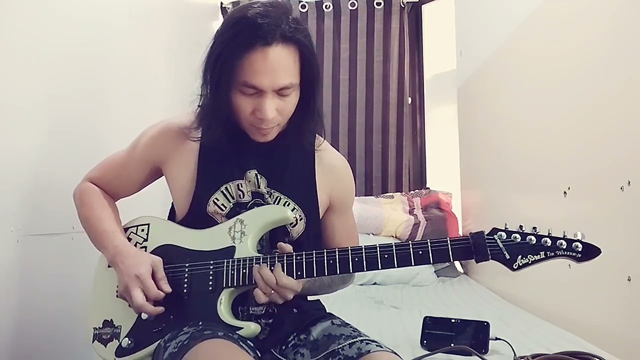 Sweet Child O' Mine - Guns N' Roses - Guitar solo | irig + bandlab mobile