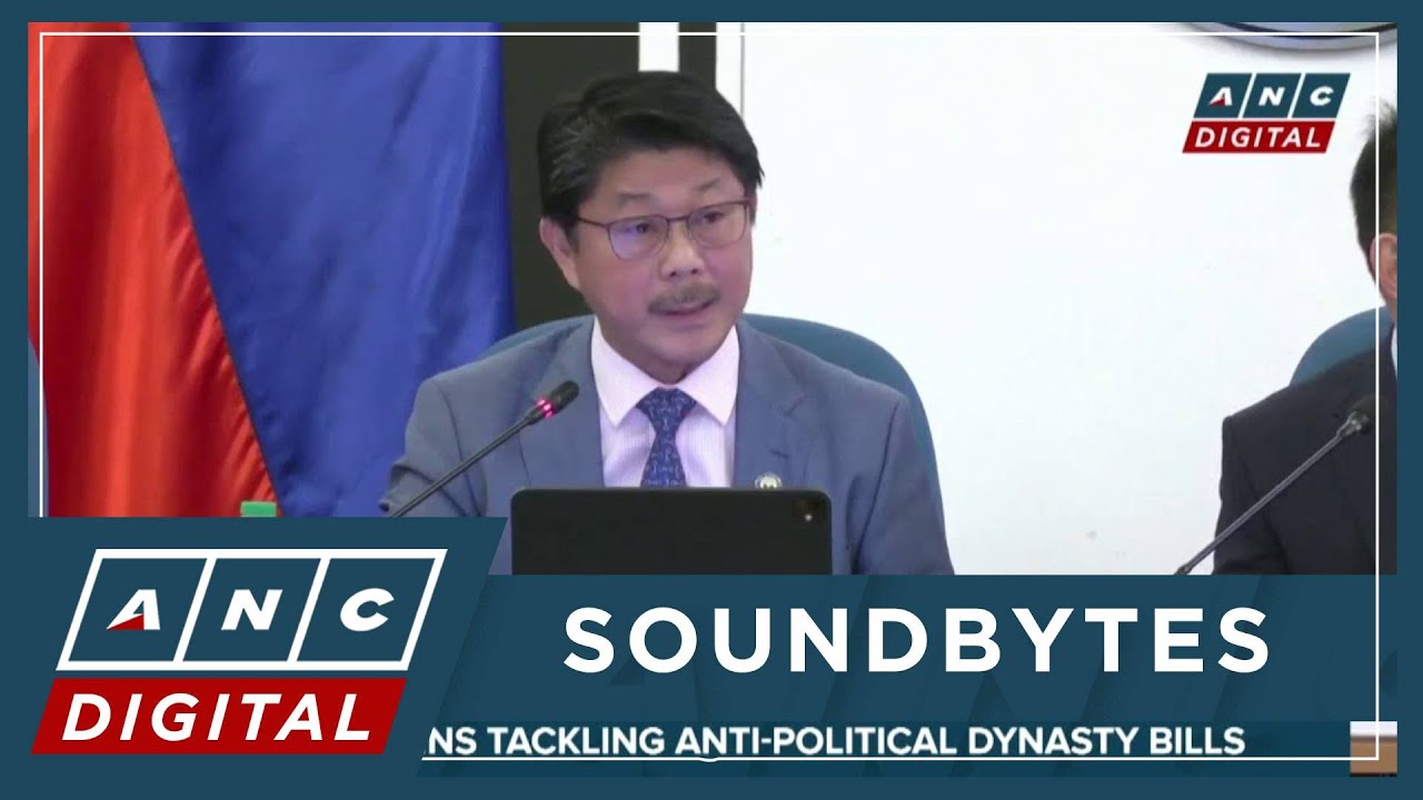 Speaker Dy: We want to pass anti-political dynasty bill this 20th Congress | ANC