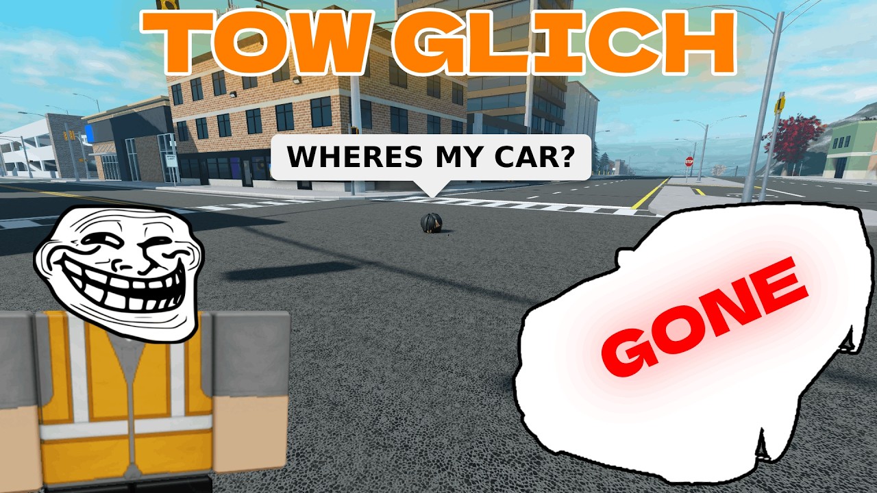 TOWING CARS UNDERGROUND | ERLC