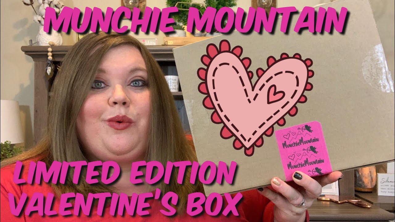 Munchie Mountain Snacks | Limited Edition Valentine’s Box