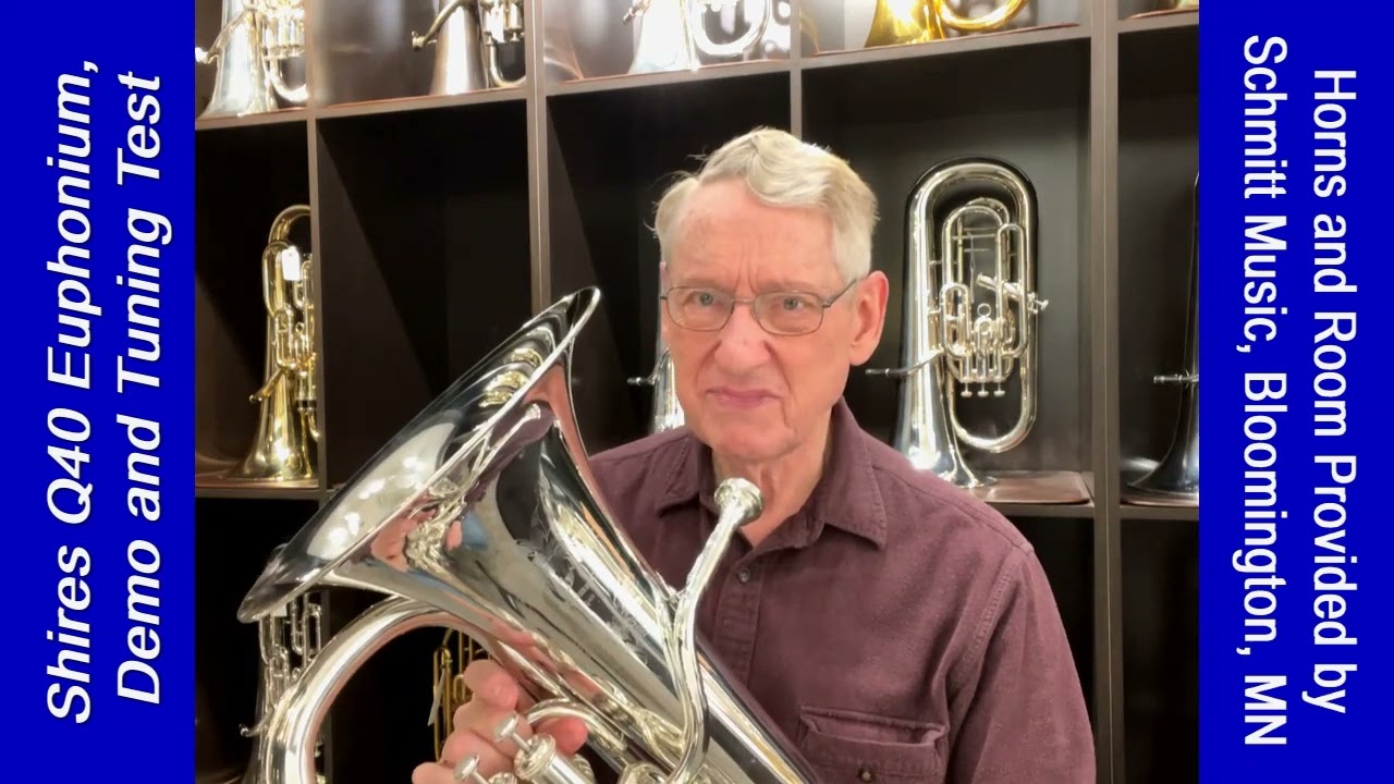 Shires Q40 Compensating Euphonium: Brief Demonstration and Intonation Test Results.