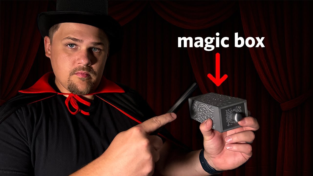 Я напечатал 3D-фокусы