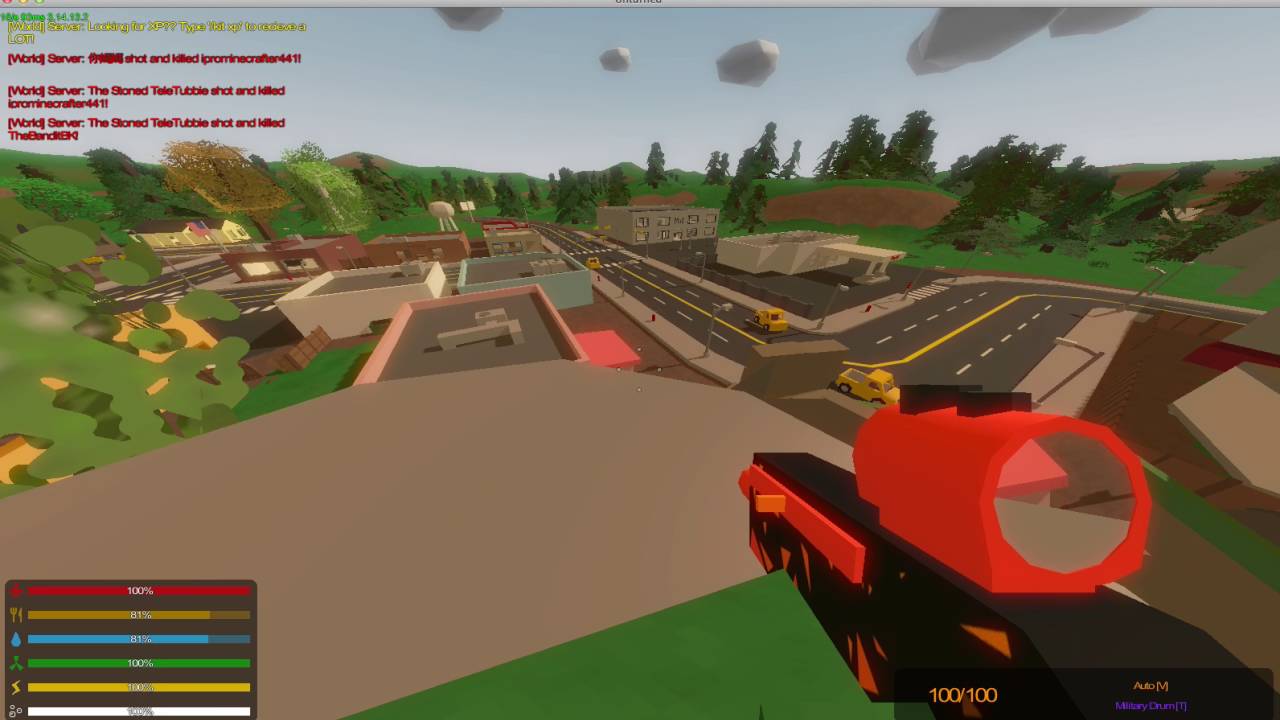 Unturned:  Hype's PvP #2 with Tasty and Tommy